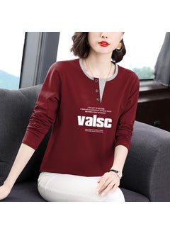 Burgundy-VaLSC letters [white]