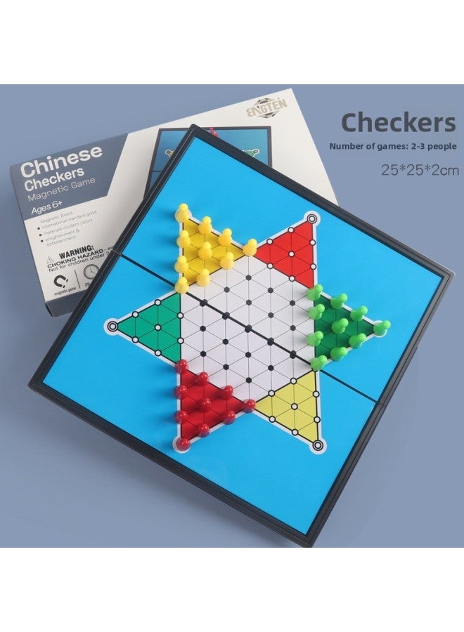 شطرنج طائر مع مغناطيس غوبانغ، ألعاب تعليمية للأطفال، ألعاب لوحية للطلاب، لعبة الداما، شطرنج الكل في واحد