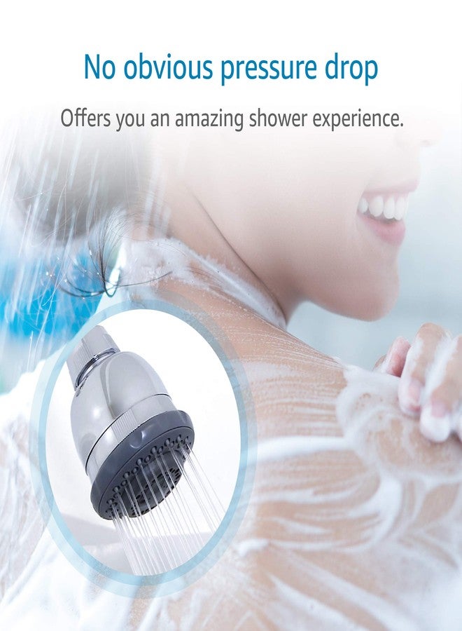 AquaCrest خرطوشة استبدال فلتر الدش AQUA CREST WHR-140 لـ Culligan® WHR-140، WSH-C125، ISH-100، HSH-C135، فلتر مياه رأس الدش، مع مادة ترشيح KDF المتقدمة، عبوة من 3 - Image 2
