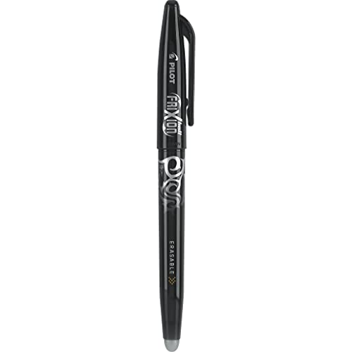 Pilot, FriXion Ball Erasable & Refillable Gel Ink Pens, Fine Point 0.7 mm, Pack of 12, Black - Image 4