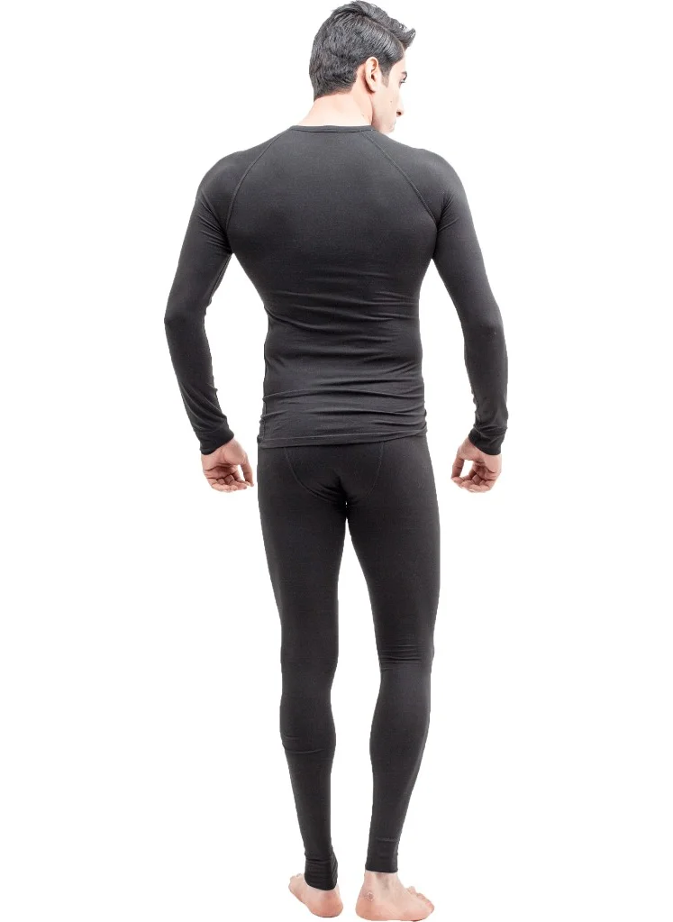 The Don Black Color Men's Thermal Underwear Bottom