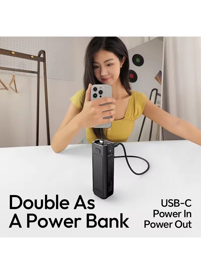 PK-12 All-in-One Power Grip: 4800mAh Tripod Handle with Overload/Heat Protection - Image 2