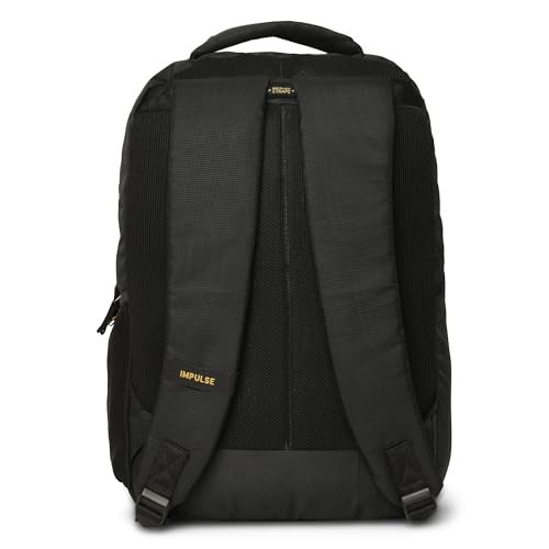 Impulse 35L Metro Move Unisex Water Resistant Travel 2 Compartment Laptop Backpack Office Bag/School Bag/College Bag/Business Bag Fits Up To 16 Inch Laptop(Black) - Image 3