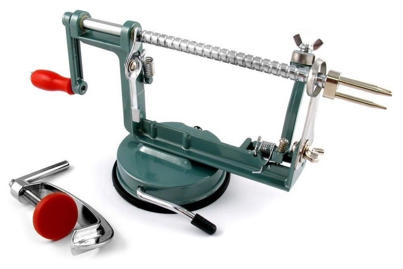 Norpro Apple Master-Apple, Potato, Parer, Slicer & Corer with Vacuum Base & Clamp - Image 1