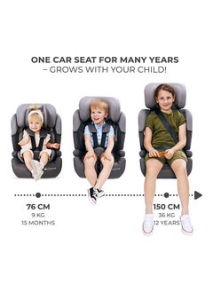 Kinderkraft Comfort Up Car Seat (i-Size 76-150cm) - Black  - Image 3