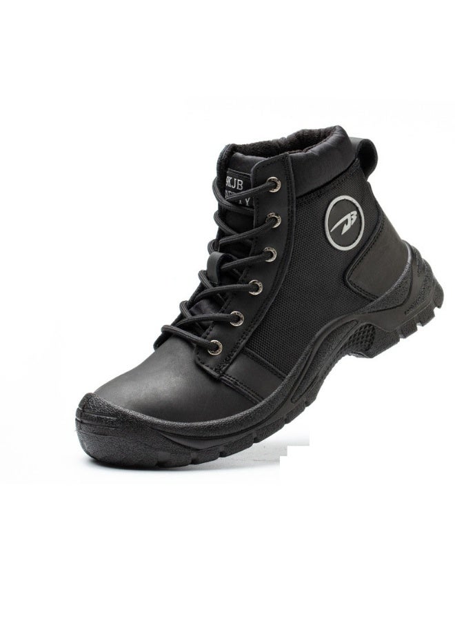 NIBEMINENT ArmorToe Safety Shoes Anti-slip Welding Shoes Anti-smash Puncture Resistant Steel Toed Work Shoes - Image 1