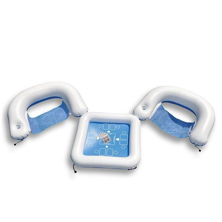 ofeankri PVC Inflatable Water Game Table - Leisure, Card Playing, Bumping Ball, Beer  Toy - Image 2
