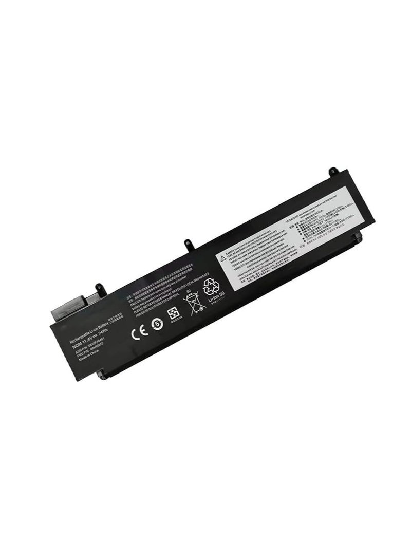 Terabyte بطارية لابتوب متوافقة عالية الجودة 00HW022 لسلسلة T460s T470s [SB10F46460 00HW023 SB10F46461 00HW036 SB10F46474 00HW037 SB10F46475] سوداء 11.25 فولت 24 واط ساعة 2090 مللي أمبير 3 خلايا - Image 1
