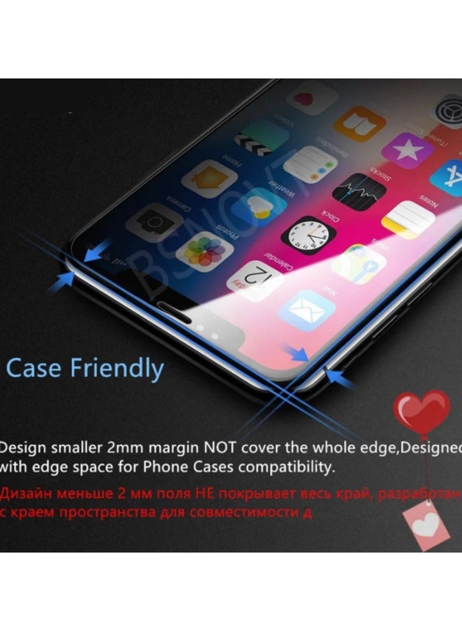 بيوينتي 2 In 1Tempered Glass and Camera Lens Protector for Google Pixel 9, HD Clear 9H Hardness 【Case Friendly】 Film Bubble Free - Image 3