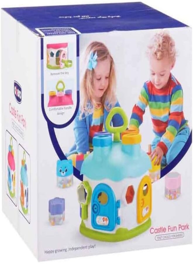abero Abero Castle Fun Park Colorful Puzzle Toy for Kids 