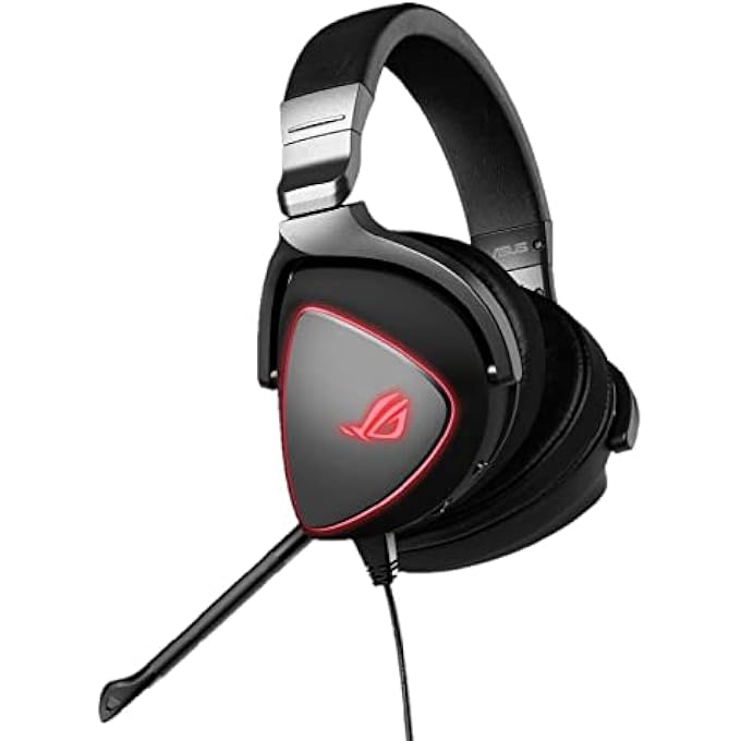 ROG GAMING HEADSET WITH RED LED LIGHTING RINGS, A MICROPHONE AND USB-CÂ® CONNECTION FOR GAMING ON PCS, MACS, SMARTPHONES AND GAMING CONSOLES - Image 1
