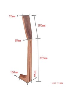 Generic 3 Pieces Classical Acoustic Guitar Neck Unfinished Blank Fretboard DIY  - Image 2