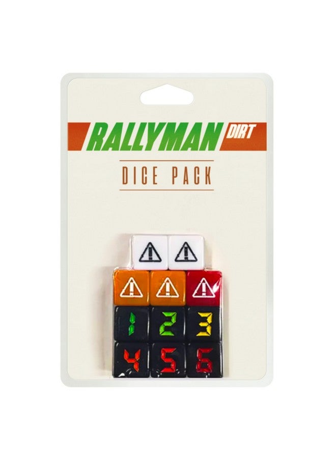 Synapses Games | Rallyman: Dirt - Dice Pack | Strategy Board Game Accessory | Race Cars with Dice | Includes 11 Custom Dice for 1 Player - Image 1