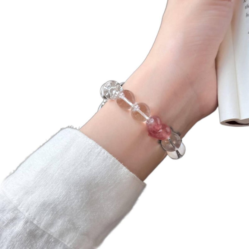 AD Pink Resin Bracelet Strap Smartwatch Band Compatible with Apple Watch Ultra with Adjustable Fit Replacement Strap for Daily Wear - Image 5