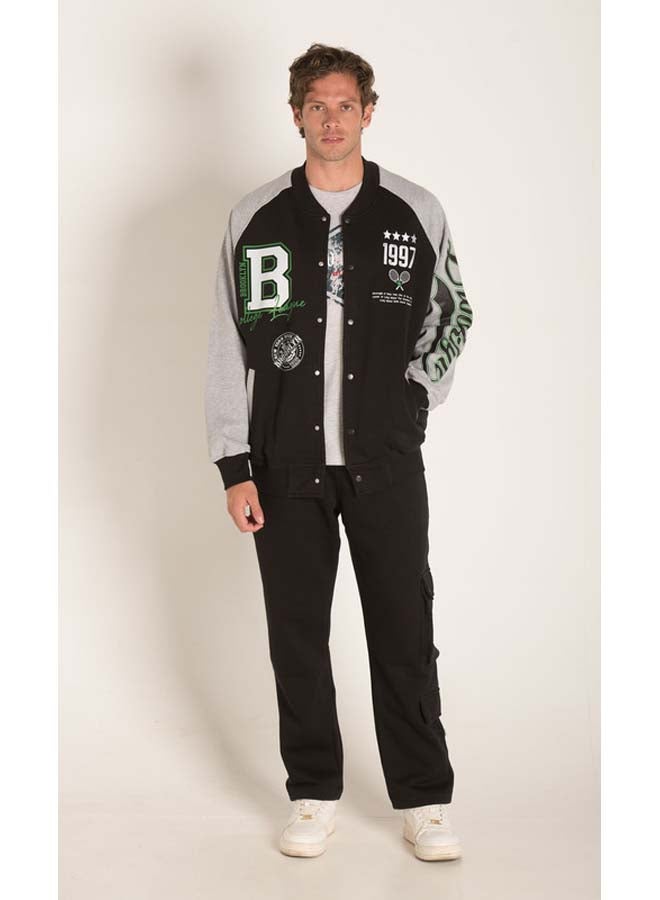 Marco Bergamo Baseball Press Buttons Jacket - Image 2
