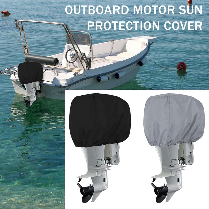Outboard motor sunshade cover for yacht engines, 210D Oxford cloth outboard motor waterproof cover - Image 5