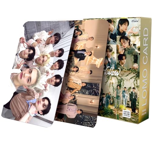 KPOPBTS 55 PCS Stray Kids 3rd Mini Album Hollow Photocards Set Kpop Lomo Card Merch Gift for SKZ - Image 1