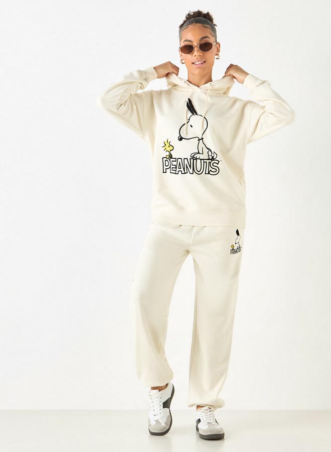 اس بي كاركترز سويت شيرت بقبعة وأكمام طويلة وطبعات بينتس - Image 2