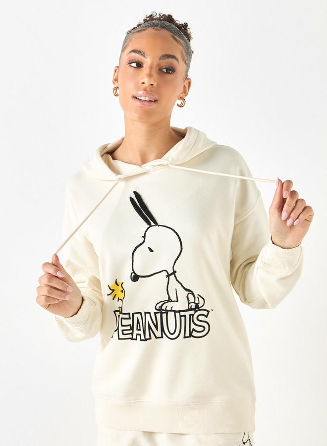 اس بي كاركترز سويت شيرت بقبعة وأكمام طويلة وطبعات بينتس - Image 1