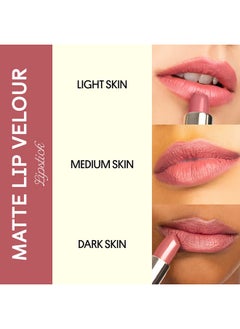 Winky Lux Matte Lip Velour, 24-Hour Long Lasting Lipstick, Hydrating With Castor Seed Oil And Vanilla For Everyday Wear. 0.14 Oz, Pippy  - Image 3