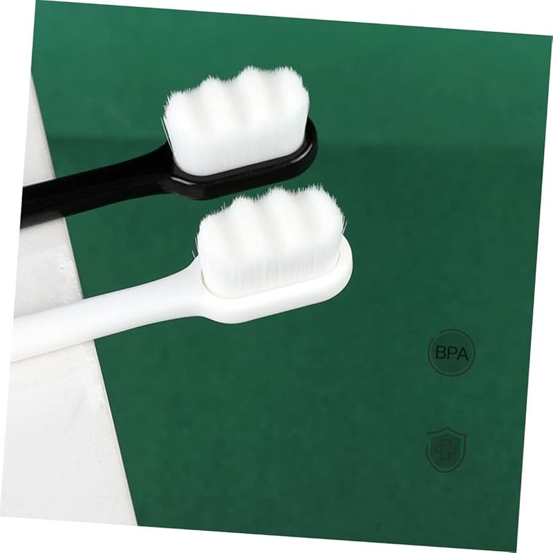 2pcs Soft Bristle Toothbrush For Gum Care And Teeth Cleaning With Long Handle - Image 4