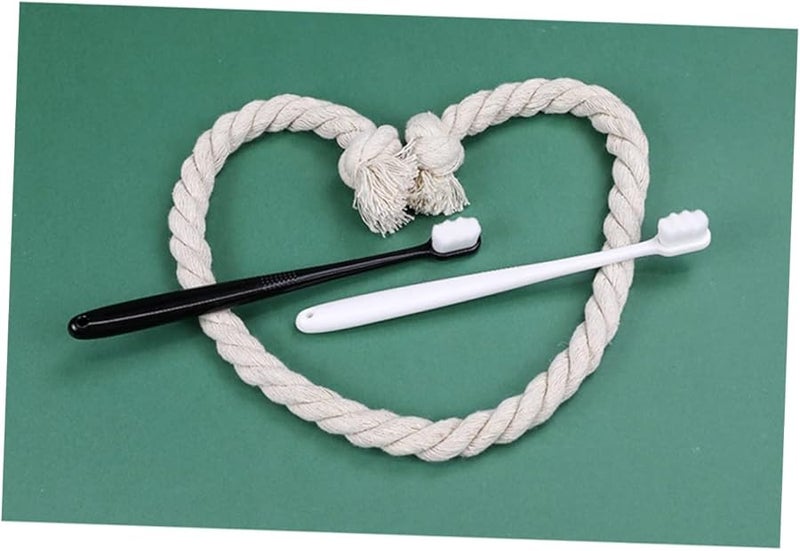 2pcs Soft Bristle Toothbrush For Gum Care And Teeth Cleaning With Long Handle - Image 5