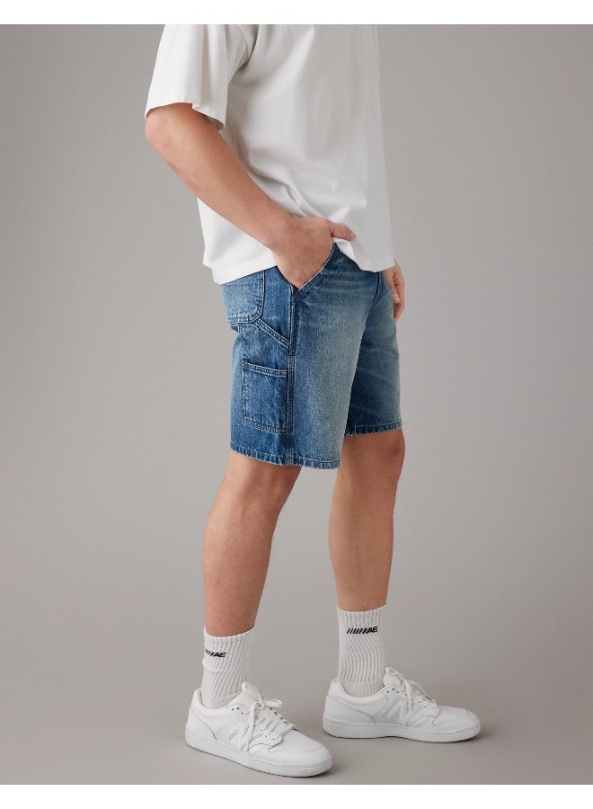 American Eagle شورت كاربنتر من الدنيم مقاس 9 بوصات AE  - Image 5