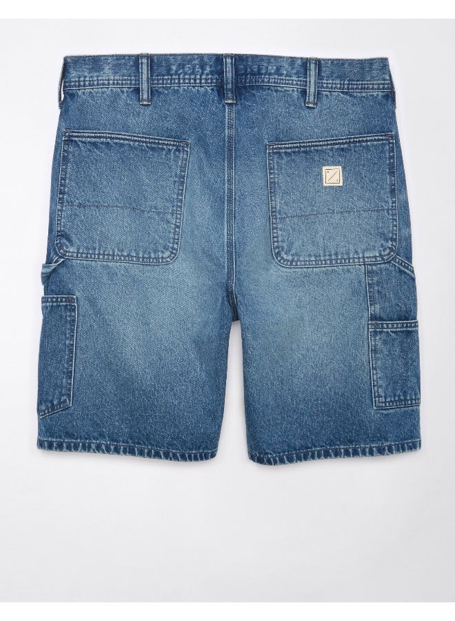American Eagle شورت كاربنتر من الدنيم مقاس 9 بوصات AE  - Image 4