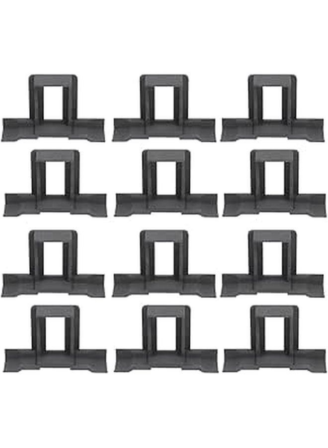 12 Pcs 40mm Solar Panel Water Guide Clips Drainage Clamps Mud Removal Accessories - Image 1