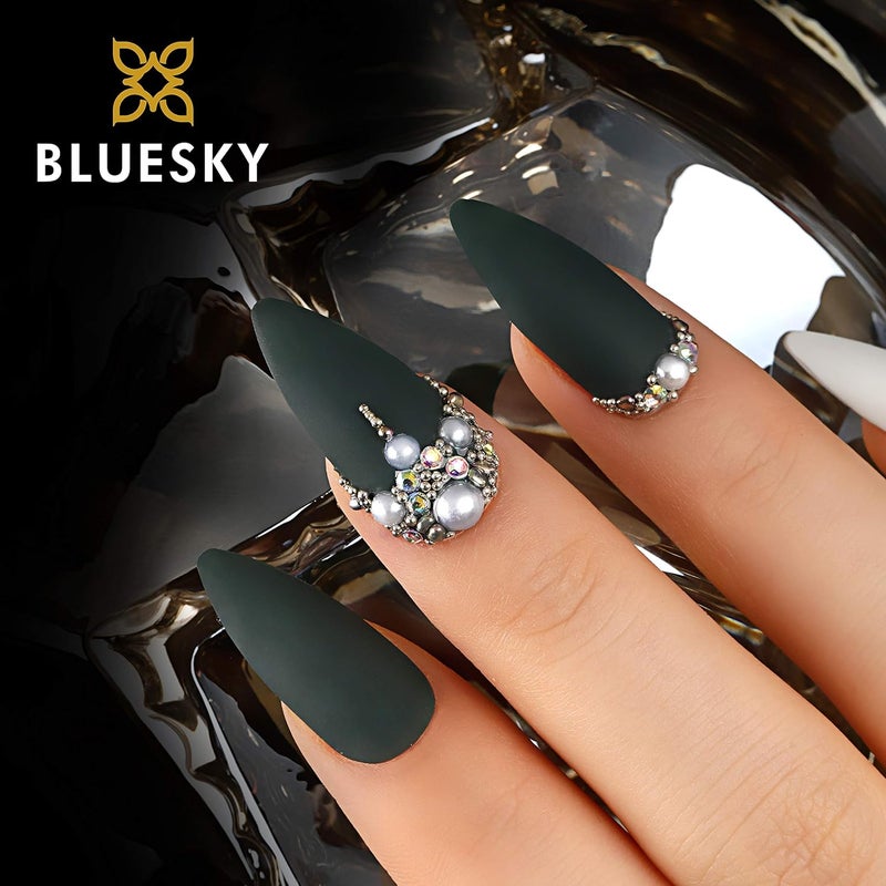Bluesky Decor Gel Nail Art Glue for Gems, Rhinestones, Sequins, Flakes, Gel Polish, Strong Adhesive, Firm Hold, Long Lasting, Nail Art Accessories, Clear, 8g - Image 5