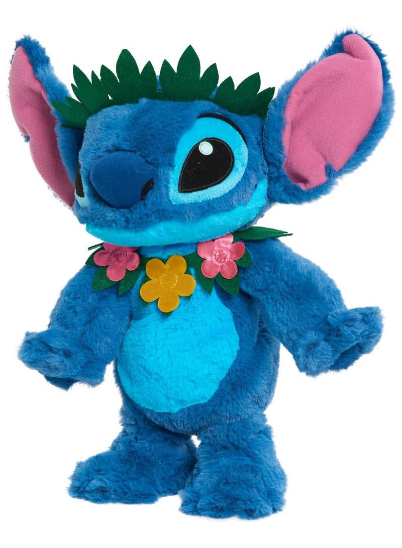 جست بلاس دمية ديزني ستيتش الراقصة – لعبة قماشية تفاعلية ترقص وتغني للأطفال | تتحرك على الموسيقى مع أضواء وأصوات | دمية محشوة ناعمة متحركة | هدية مثالية للأولاد والبنات ومحبي ستيتش - Image 4