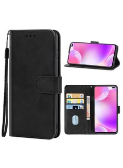 HuHa Case Cover For Xiaomi Poco X2 Leather Phone Case Black 