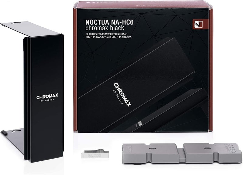 NOCTUA Noctua NHU14S CPU Cooler with NAHC6 chromaxBlack Heatsink Covers  - Image 5