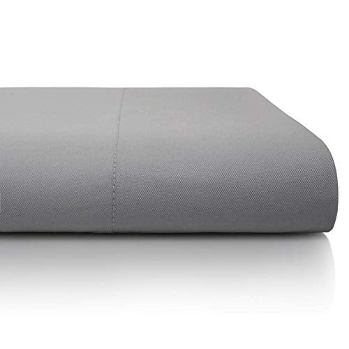 MALOUF 100% Rayon from Bamboo Sheet Set, King, Ash - Image 2