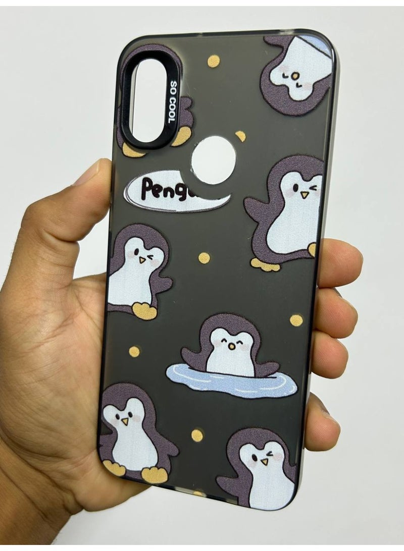 جراب خلفي بتصميم كرتوني متوافق مع هاتف هواوي Y6 2019 - Image 2