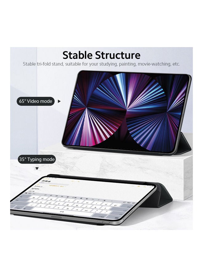 NIBEMINENT Magnetic Tablet Protective Case for Apple iPad Pro 2020/2021 Black - Image 5