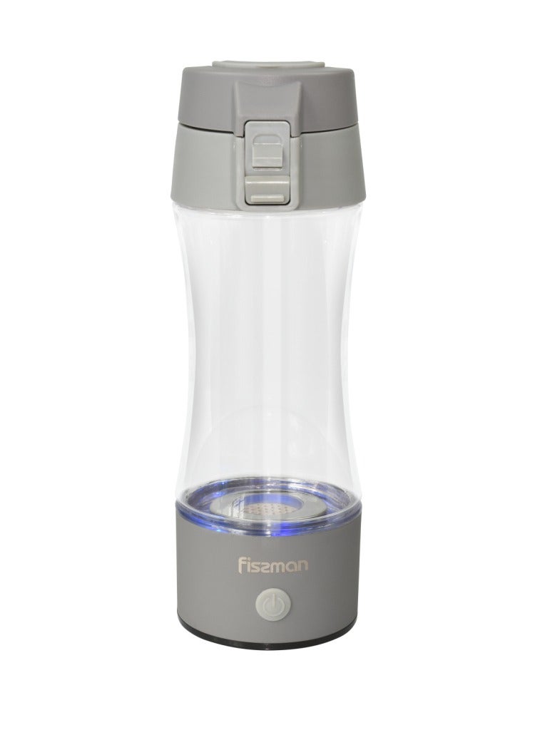 Fissman Hydrogen Water Bottle Generator 320ml Rechargeable With USB Ionizer Hydrogen Shaker, Rapidly Generate 1000-1200ppb Drinkware  - Image 3