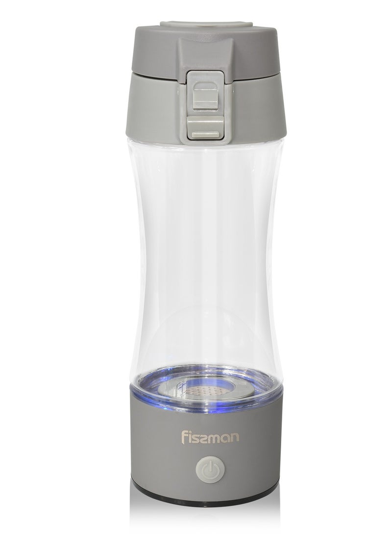 Fissman Hydrogen Water Bottle Generator 320ml Rechargeable With USB Ionizer Hydrogen Shaker, Rapidly Generate 1000-1200ppb Drinkware  - Image 5