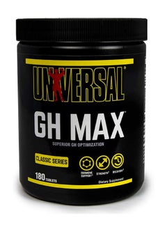 UNIVERSAL NUTRITION Universal Nutrition Classic Series, GH Max, Superior GH Optimization, 180 Tablets 