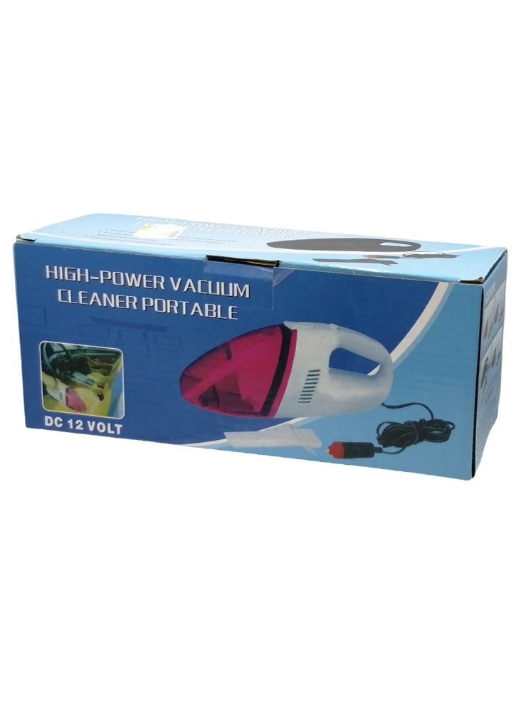 Generic - High-Power Vacuum Cleaner Portable - Dc 12 Volt , For Car (Color Blue) - Image 1
