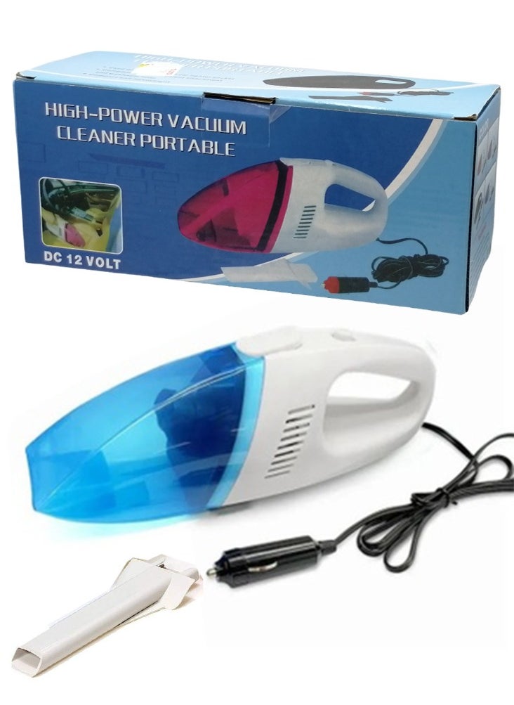 Generic - High-Power Vacuum Cleaner Portable - Dc 12 Volt , For Car (Color Blue) - Image 1