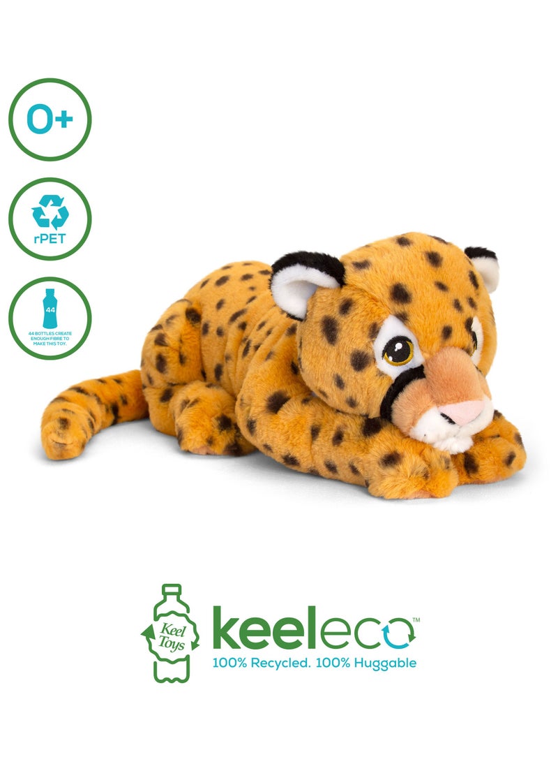 Keel Toys Keeleco Cheetah 80cm | Soft Toy | Plush Toy | Gift for Kids and Adults  - Image 2