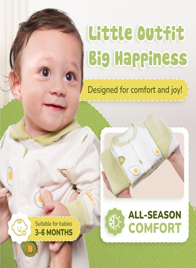NEOLIFE Neo Life 22-Piece Organic Cotton Newborn Gift Set with Keepsake Box, Avocado Print, All-Season, Unisex 3–6 Months - Image 2