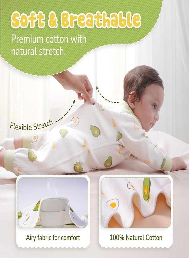 NEOLIFE Neo Life 22-Piece Organic Cotton Newborn Gift Set with Keepsake Box, Avocado Print, All-Season, Unisex 3–6 Months - Image 4