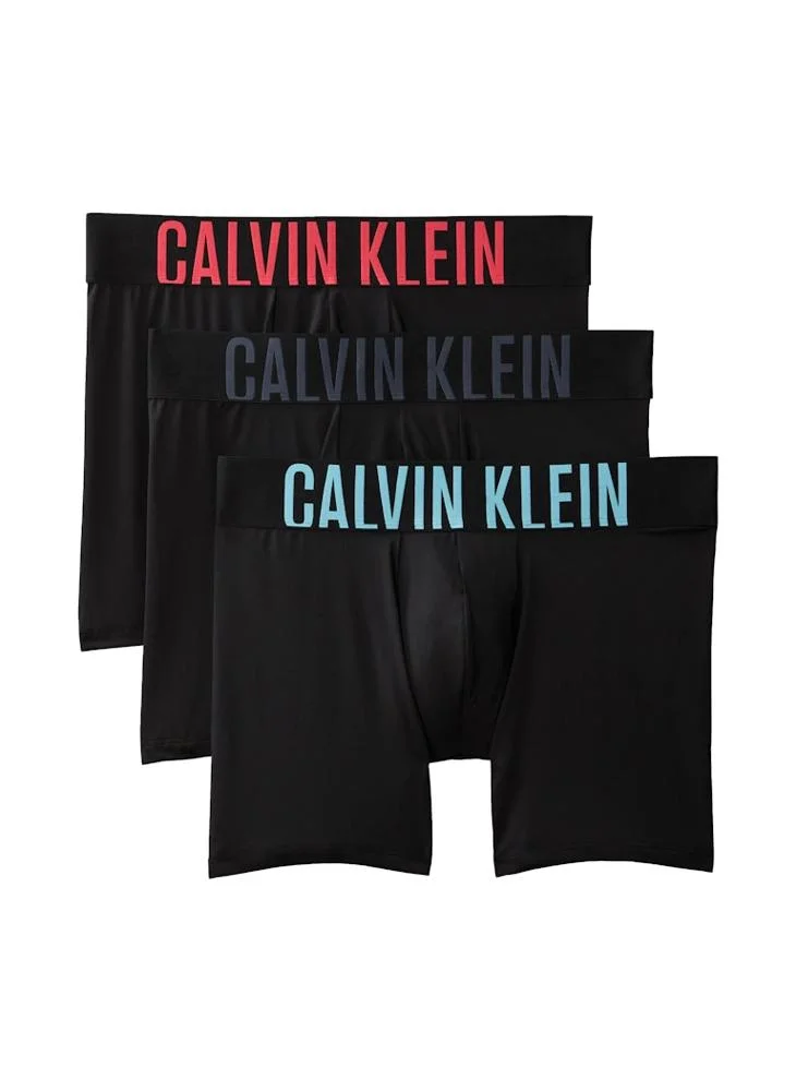 CALVIN KLEIN 3 Pack Boxer Briefs - Intense Power Micro