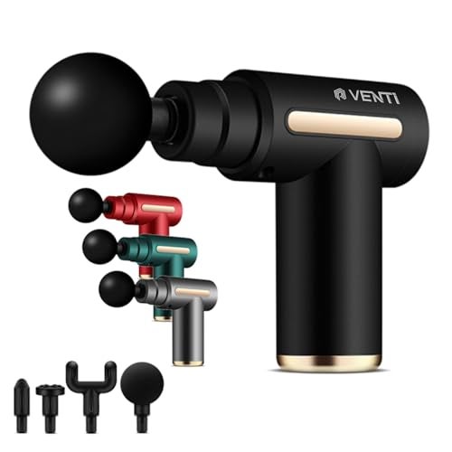 THE VENTI Ultragun Massage Gun For Full Body Relaxation, Deep Tissue Percussion Massager Machine For Muscle Relaxation, Battery Powered&Handheld For Neck, Shoulder Back, Foot(Random Color) - Image 1