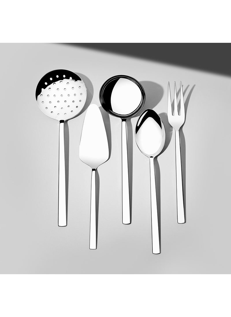 Nehir Dalyan Plain 5 Piece Stainless Steel Serving Set  - Image 3