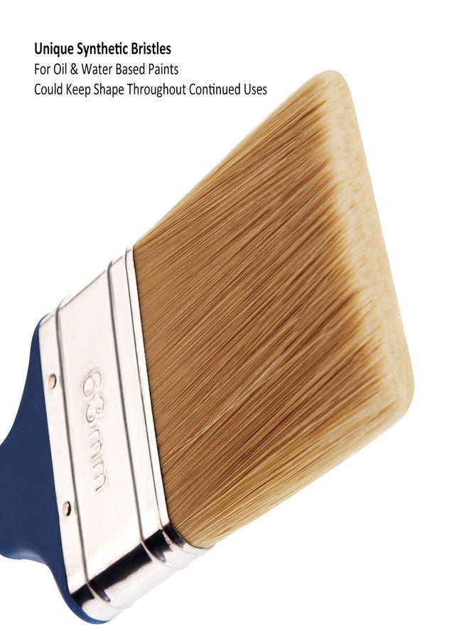 Genixart Extendable Paint Brushes for Walls & Ceiling, Multi Angle Adjustable Masonry Paint Brush for Fence Stain & Wood Varnish (3 Pack) - Image 2