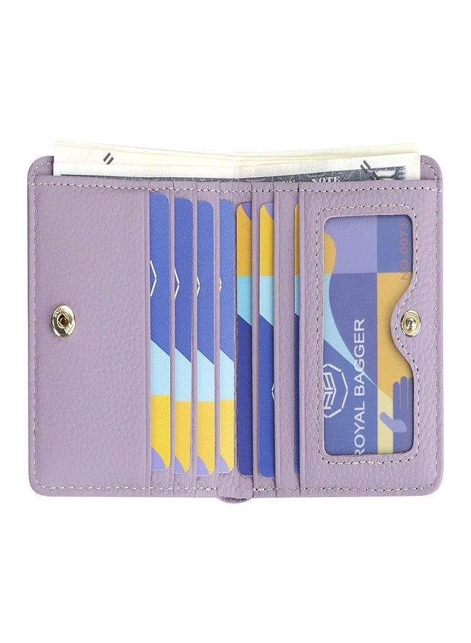 Royal Bagger RFID Short Wallets for Women Genuine Leather Multi-card Slots Card Holder Casual Coin Purse Bifold Wallet 2133 (Yellow) - Image 5