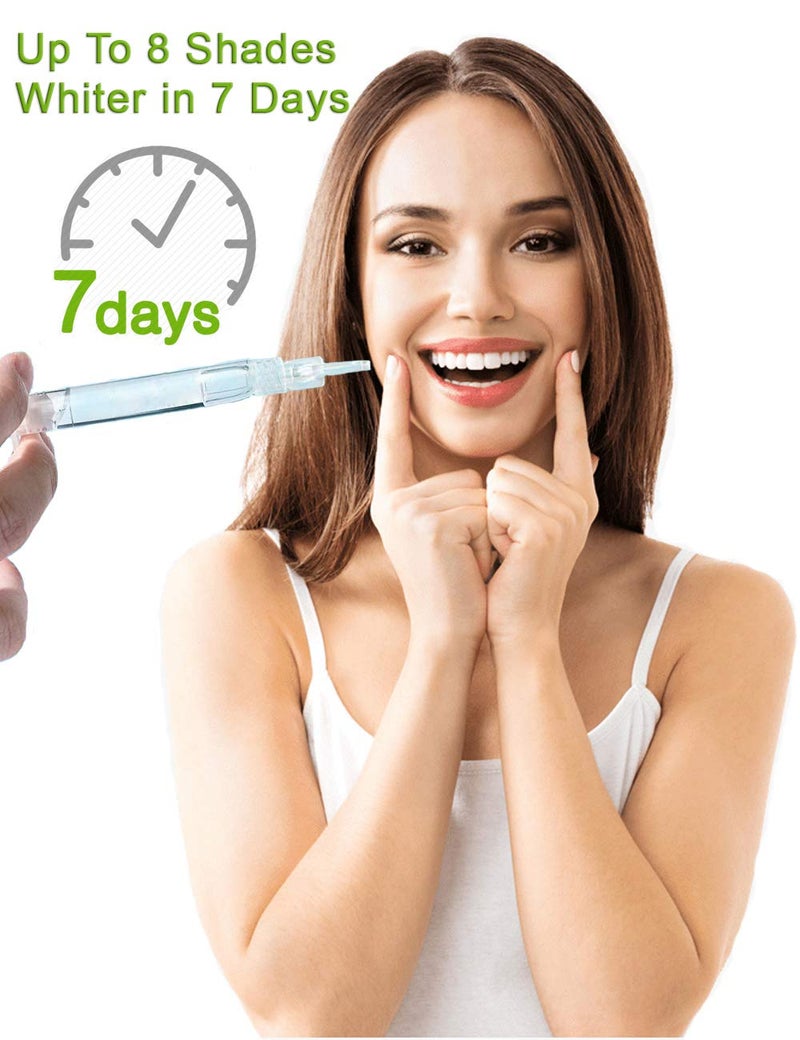 Bright White Smiles - Teeth Whitening Gel Refill Kit - 10 Tubes 44% Carbamide Peroxide Tooth Whitener Formula - Image 2